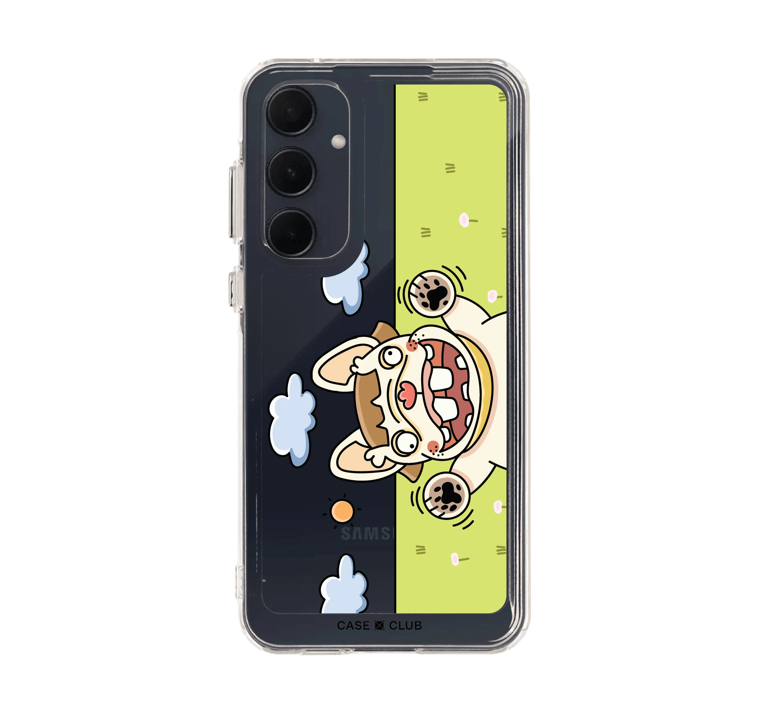 บูลด็อกกับท้องฟ้าอันสดใส